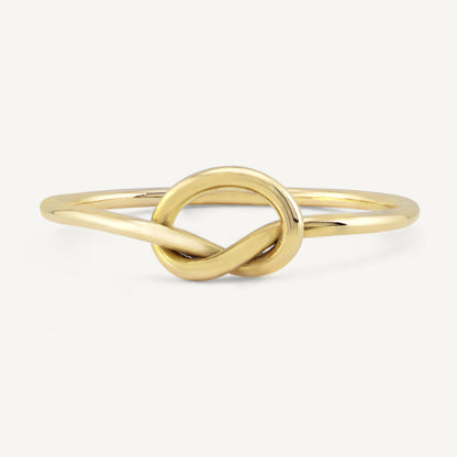 18K Yellow Gold Golden Knot Ring